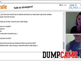 32DD boobs girl in omegle showing boobs to big cock - DumpCams.com